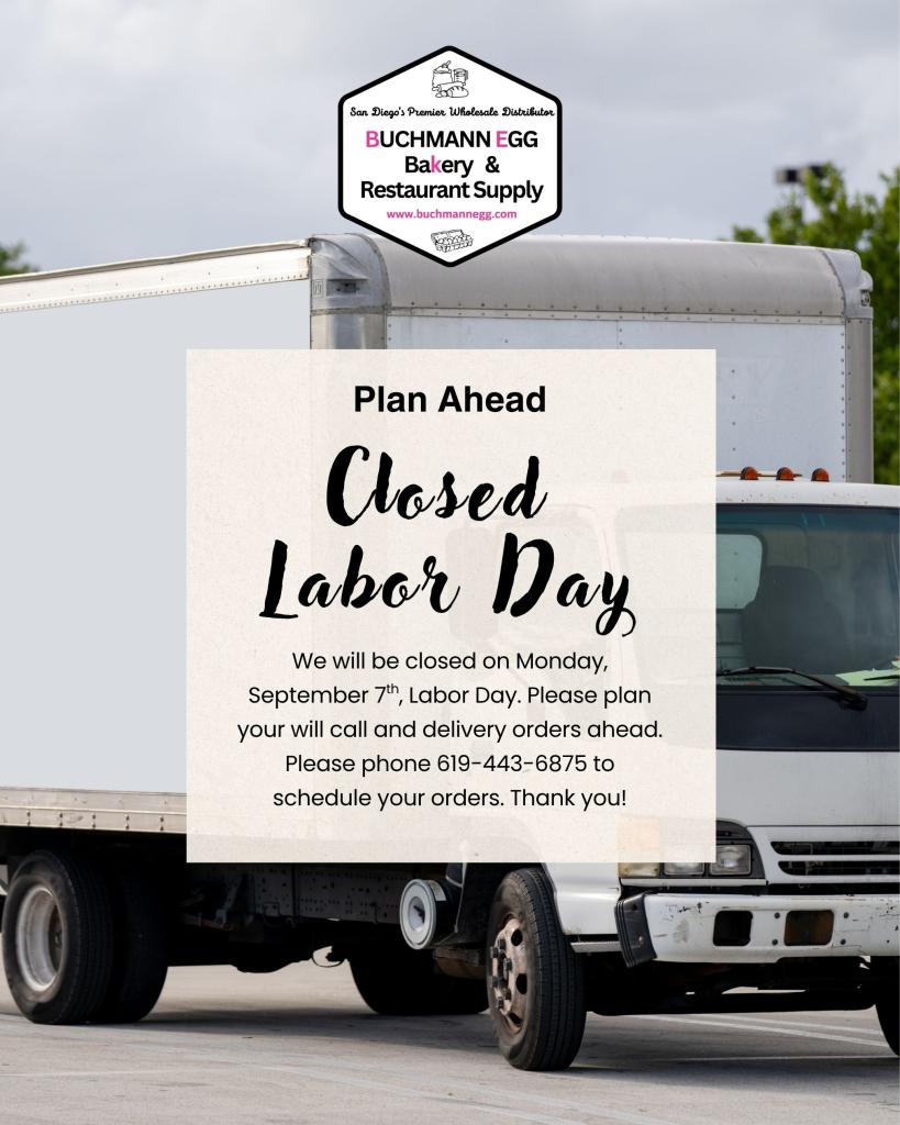 Closed Labor Day