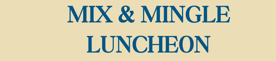 Jan Mix & Mingle Luncheon