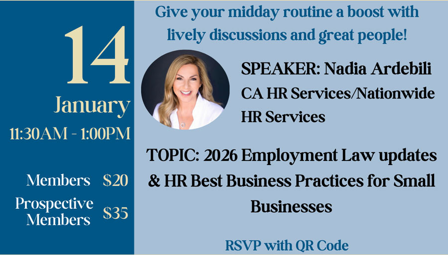 Give your midday routine a boost with lively discussions and great people!