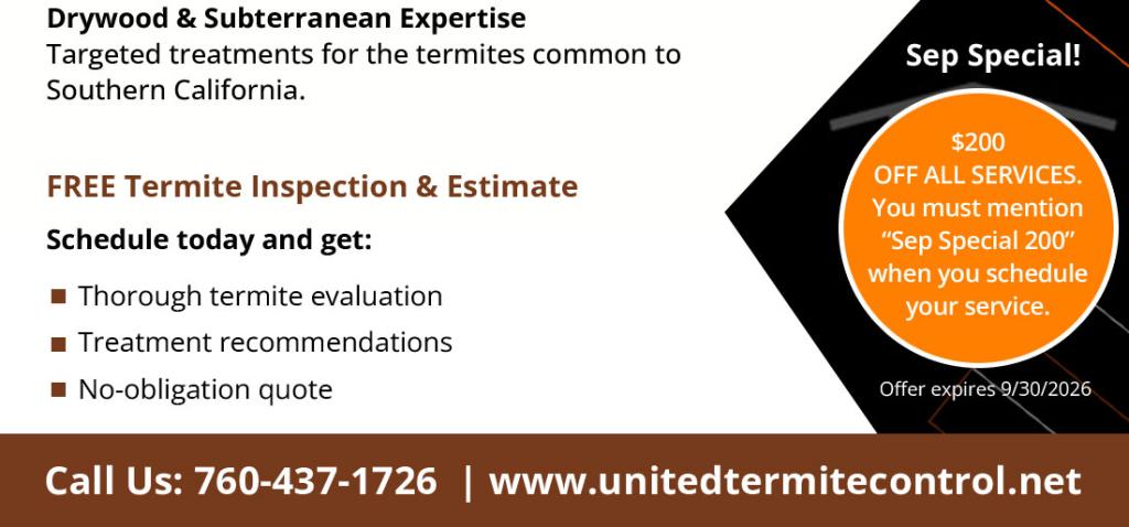 $200.00 OFF ALL SERVICES. You must mention "Sep Special 200" when you schedule your service. Offer expires 9/30/2026