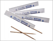 Paper Wrapped Toothpicks
